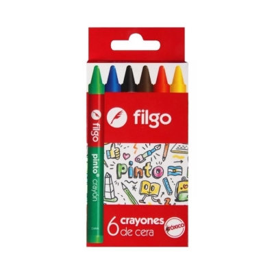 CRAYONES FILGO CERA 6